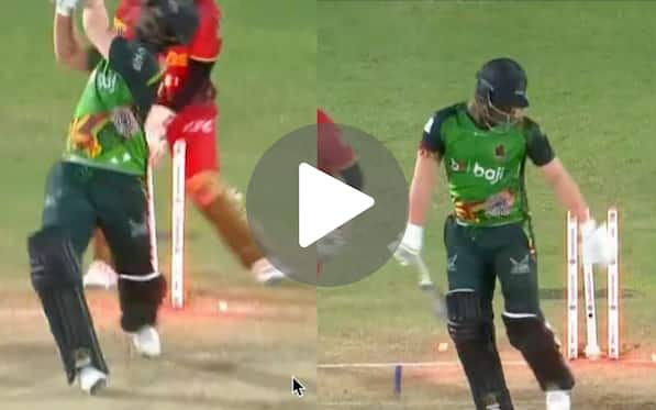 [Watch] Evin Lewis Fooled By Waqar Salamkheil's Googly In CPL 2024